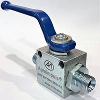 Кран гідравлічний 2-х ходовий кульовий S19 М16х1,5