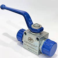 Кран гідравлічний 2-х ходовий кульовий S32 М27х1,5