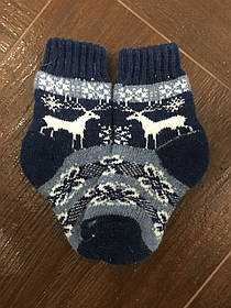 Шкарпетки дитячі з ангорової шерсті.