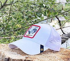 Кепка (зі сіткою) Cock біла