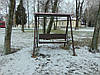 Гойдалка лавочка з навісом, 2м, фото 9