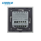 Розумний сенсорний прохідний диммер Livolo сірий ZigBee (VL-C7FC1SD1Z-2GIP), фото 3