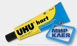 Клей для жорстких пластиків UHU Hart 35г