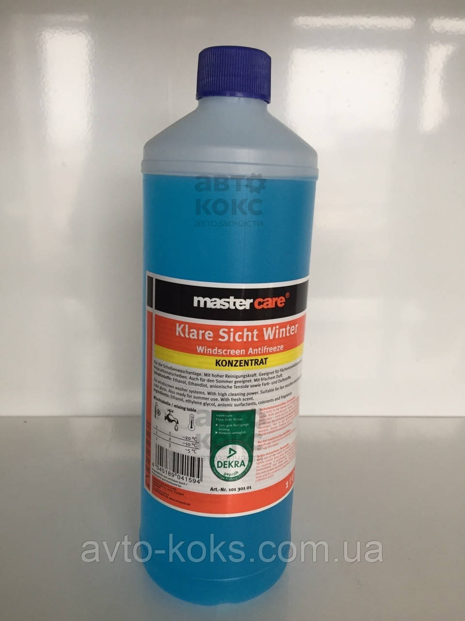 Рідина омивача скла -60C (концентрат, зима) 1L Пр-во Mastercare.