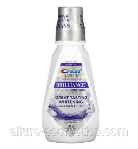 Засіб для полоскання порожнини рота + вибілювання Crest Brilliance mouthwash 500ml