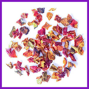 Перець чилі сушений пластівці Халапеньо перець чилі подрібнений без насіння Jalapeno pepper червоний 9х9 мм 5 кг PL