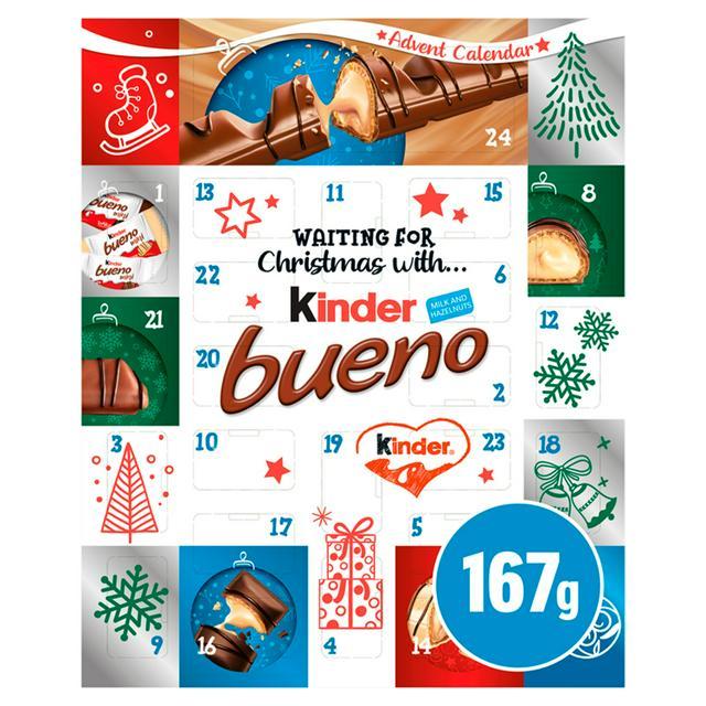Адвент Календарь Kinder Bueno Advent Calendar 167g, цена 604 грн Prom