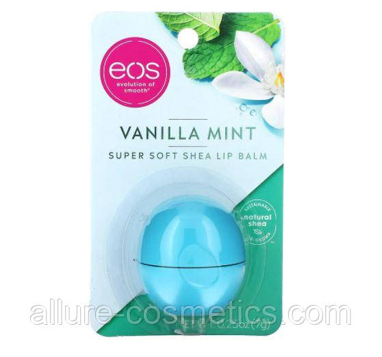 Бальзам для губ EOS Vanilla mint ваніль м'ята