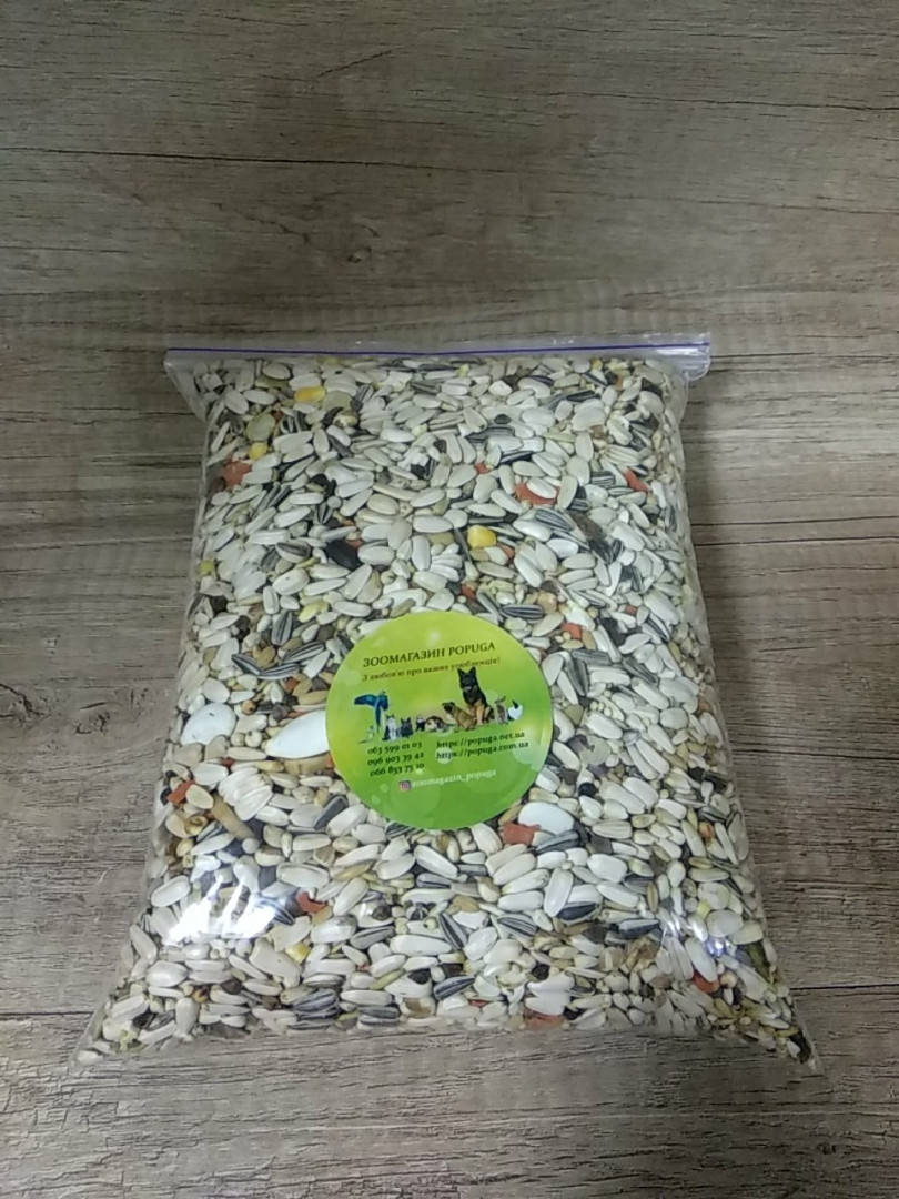

Корм для ожерелорого попугая на развес Deli nature A57 1кг.