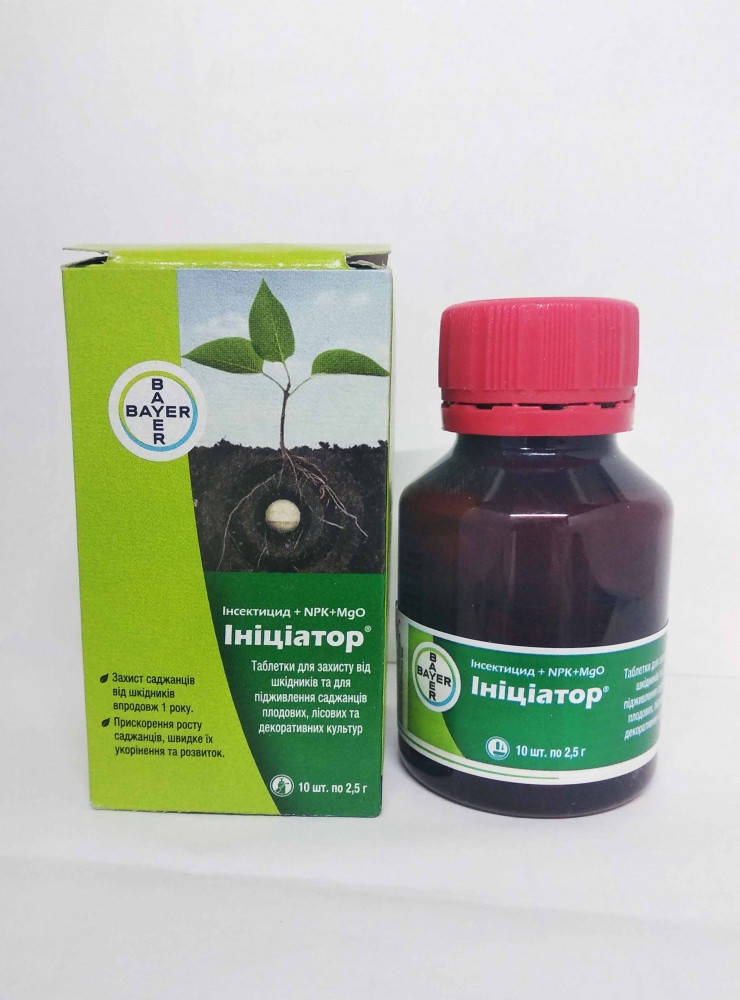 

Інсектицид Ініціатор 200, 10 таблеток (25 гр), Bayer