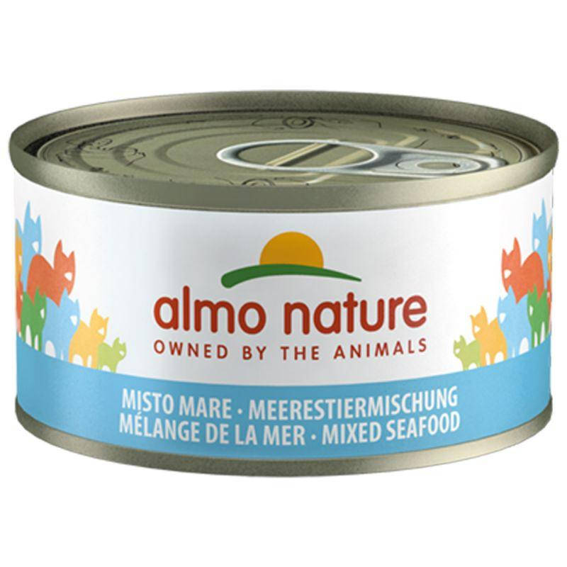 

Almo Nature (Альмо Натюр) Влажный корм для кошек микс морепродуктов