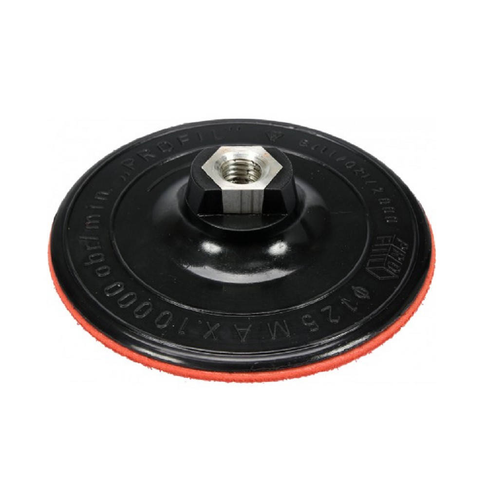 

Круг шлифовальный VOREL (на болгарку, липучка) O-125мм с гайкой М14