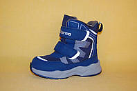 Детская зимняя обувь Термообувь B&G Украина 221101 Для мальчиков Синий размер 28