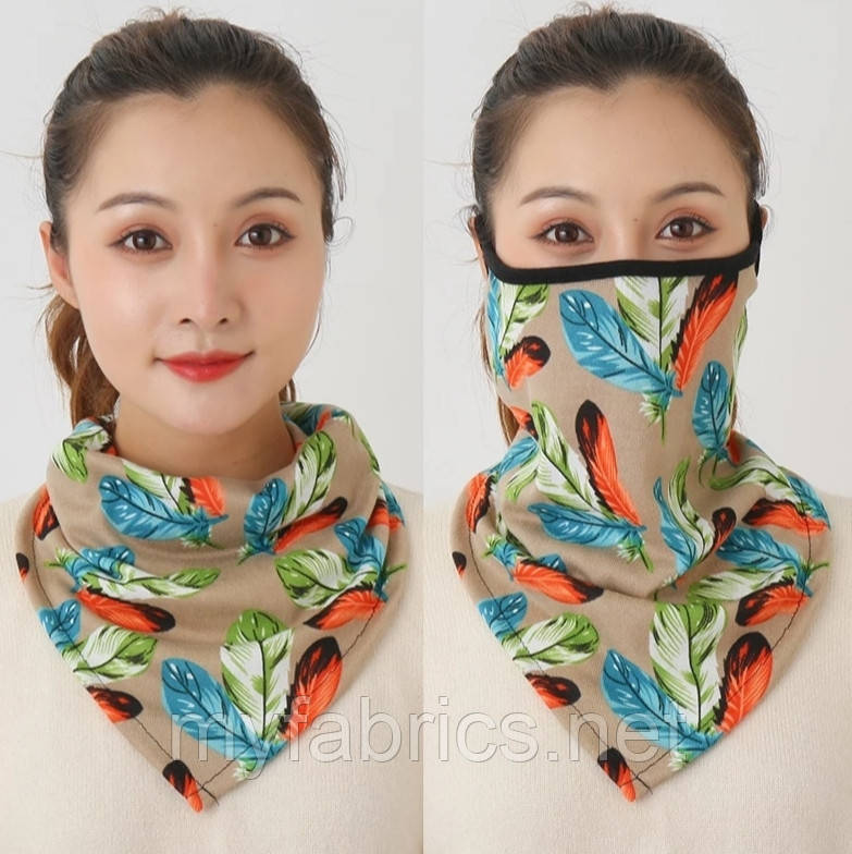 Бафф-маска многоразовая: продажа, цена в Днепре. Платки, шали ...