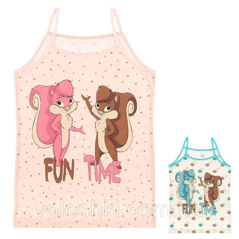 Майка для дівчинки тонка бретель DONELLA, фото 1