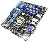 НАДІЙНА Материнська ПЛАТА Socket 1156 ASUS P7H55-M LX на DDR3 з ГАРАНТІЄЮ LGA 1156, фото 3