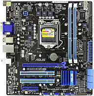 НАДЕЖНАЯ Материнская ПЛАТА Socket 1156 ASUS P7H55-M LX на DDR3 c ГАРАНТИЕЙ LGA 1156