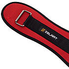 Пояс атлетичний посилений регульований Zelart FI-2634-95 ширина-16 см довжина-95 см червоний, фото 7