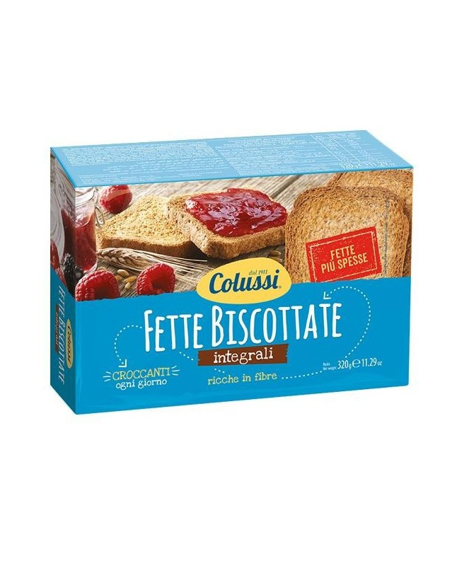 Суцільнозернові сухарі Colussi Fette Biscottate, 645г
