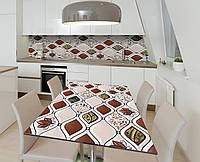 65х120 см, Пленка на кухонную столешницу, пленка для кухонной мебели, пленка самоклейка Z183864/1st