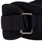 Пояс атлетичний посилений регульований Zelart FI-2634-115 ширина-16 см довжина-115 см чорний, фото 6