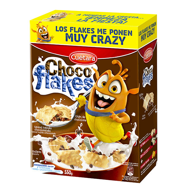 Шоколадні Пластівці Cuetara chocoflakes, 350 г