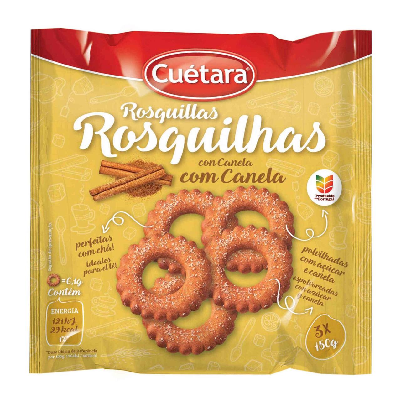 Cuetara Rosquilhas з корицею, 600г