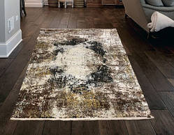 СУЧАСНИЙ КИЛИМ OPTIMUM LOW PM02В БЕЖЕВИЙ З СІРИМ