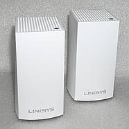 Б/У Mesh комплект Linksys Velop VLP0102 Wi-Fi 2 роутера AC2400 Dual Band 2.4/5GHz Gigabit, фото 3