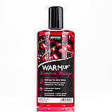 Зігріваюча масажна олійка з ароматом вишні WARMup Cherry, 150 мл (термін по 02.2026), фото 3