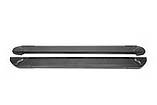 Бокові пороги Allmond Black (2 шт., Алюміній) для Suzuki SX4 S-Cross 2013-2016рр, фото 2