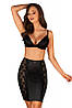 Комплект Obsessive BLANITA SET bra & skirt, фото 3