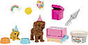 OUTLET — Лялька Барбі Вечірка для цуценят Barbie Puppy Party GXV75 Пошкоджена коробка, фото 2
