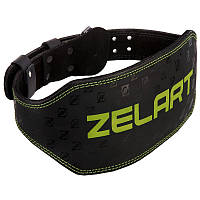 Пояс атлетический кожаный для бодибилдинга Zelart VL-3342, L: Gsport