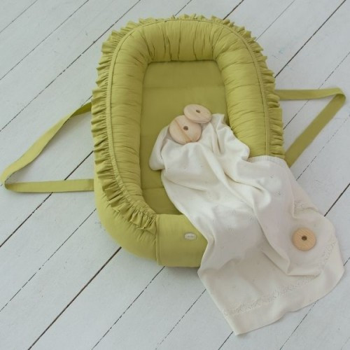 Кокон-гніздечко Baby Veres "Macaroon Green apple"