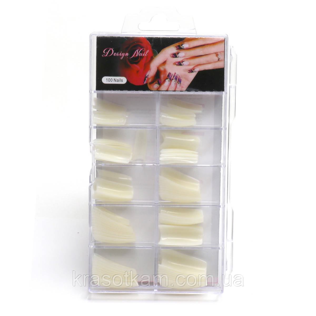 Типси 100 шт. матові, фото 1