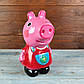 Скарбничка Свинка Пеппа кераміка 27 см - дитяча скарбничка для грошей, фото 3