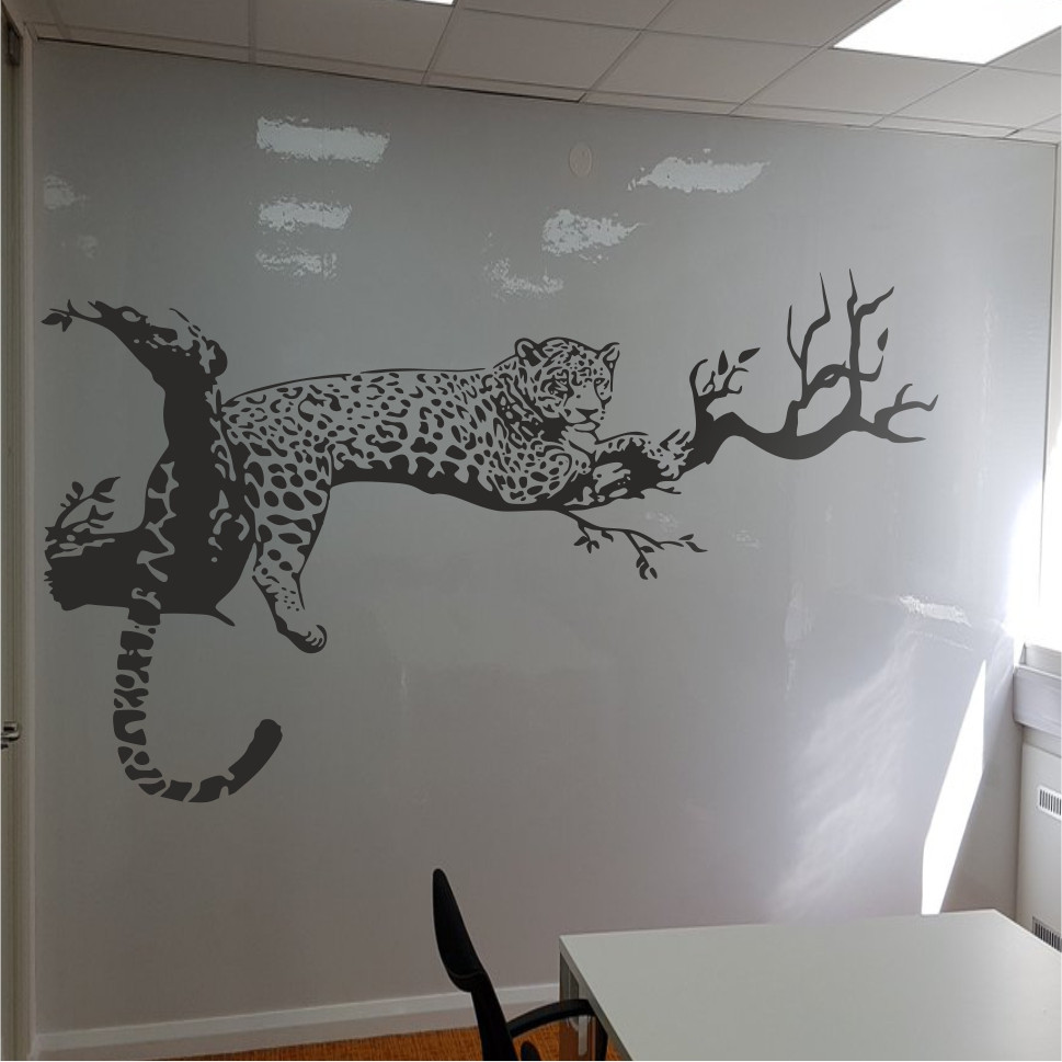 Трафарет для Покраски, Леопард, Одноразовый Из Самоклеющей Пленки 164 Х ...