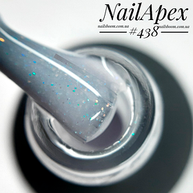 Гель-лак NailApex No438 (опал легкість), 6 мл