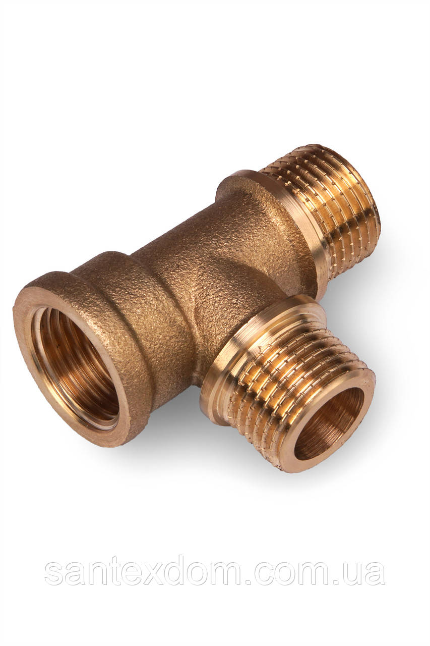 Трійник  1/2" В-1/2" З-1/2" З "PREMIUM", фото 1