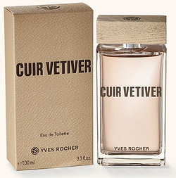 YVES ROCHER CUIR VETIVER ТУАЛЕТНА ВОДА 100 ML