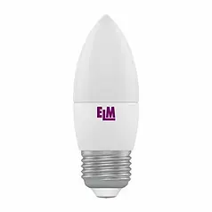 Світлодіодна лампа ELM свічка 4W E27 4000K 18-0079