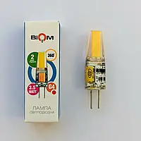 LED лампа Biom G4 3,5W 12V 3000K 1507 BG4-3,5-12-3-S 1286