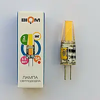 Світлодіодна лампа Biom G4 3,5W 12V 4500K 1507 BG4-3,5-12-4-S 1287