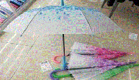 Зонт женский с принтом