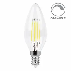 LED лампа Feron свічка LB-68 4W E14 2700K димована 4969