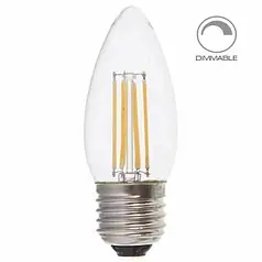 LED лампа Feron свічка LB-68 4W E27 4000K димована 5241