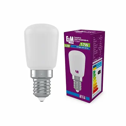 Світлодіодна лампа ELM пігмі С10 1,7W Е14 4000K 18-0193, фото 1