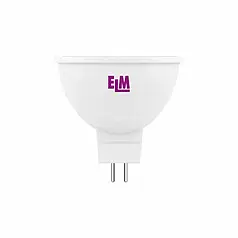 Світлодіодна лампа ELM MR16 5W PA10L GU5.3 4000K 18-0146