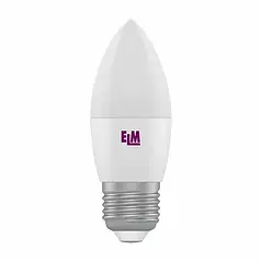 Світлодіодна лампа ELM С37 5W PA10L E27 4000К 18-0071